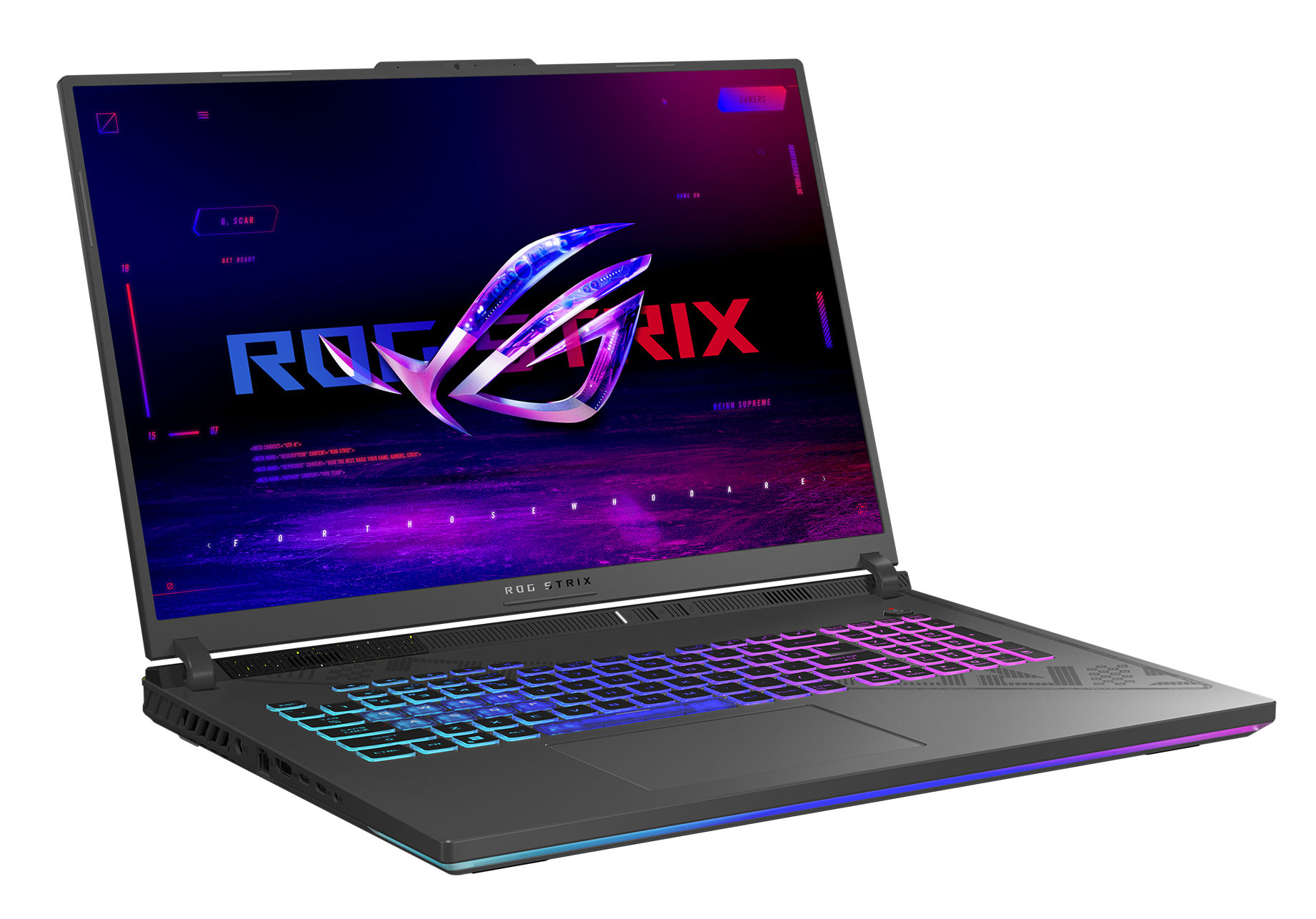 ASUS ROG STRIX G18 - ULTRA 9 275HX - 32GO RAM - 1TO SSD - 18" 2.5K WQXGA 240HZ RÉTROÉCLAIRÉ - RTX 5070 TI 12G – Image 3