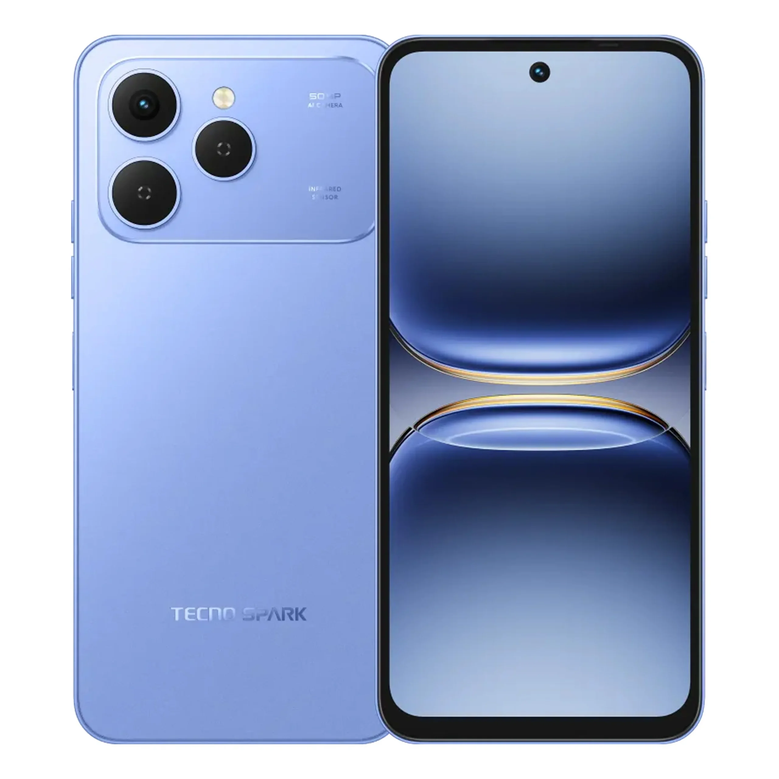 SMARTPHONE TECNO SPARK 40 KM5N - HELIO G81 - DUAL SIM - 6 + 6GB EXTENDED - 128 GO - 6.67" HD+ 120HZ - 50 MP - 5200 MAH - BLACK & GRIS & BLEU SPARK 40 KM5N – Image 3