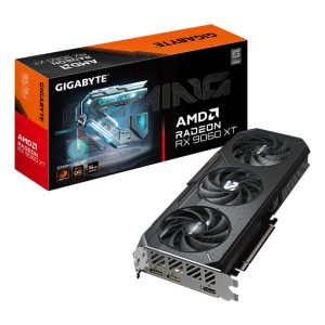 GIGABYTE RADEON RX 9060 XT GAMING OC 16G - CARTE GRAPHIQUE - 16 GO GDDR6 - PCIe 4.0 - HDMI + 2x DISPLAYPORT - OC - BLACK