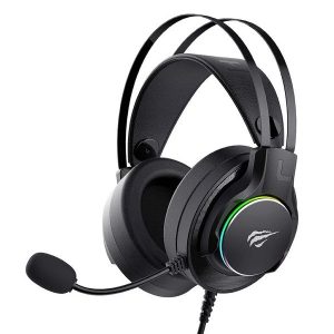 HAVIT H2007U BLACK - CASQUE GAMING FILAIRE USB 7.1 - HAUT-PARLEURS 40MM - SON SURROUND - MICROPHONE FLEXIBLE - RGB - BLACK