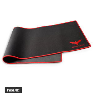 HAVIT MP830 - TAPIS DE SOURIS GAMING - 900 x 300 x 3 MM - SURFACE LISSE - BASE ANTIDÉRAPANTE - DESIGN GAMING - BLACK