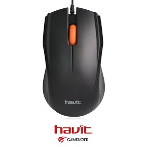 HAVIT MS689 - SOURIS FILAIRE USB - PRÉCISION OPTIQUE - DESIGN ERGONOMIQUE - COMPACTE - BLEU