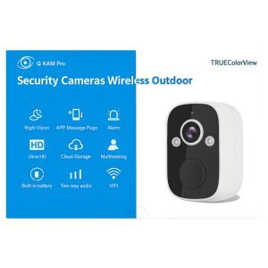 O-KAM PRO T4 4G LTE - CAMÉRA DE SURVEILLANCE 360 DEGREE - ULTRA HD - BATTERIE INTÉGRÉE - ÉTANCE IP65 - BLACK