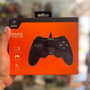 NETWAY GAMING XG410 - MANETTE DE JEU FILAIRE - CONTRÔLEUR DE JEU USB - ZÉRO LATENCE - PLUG & PLAY -BLACK