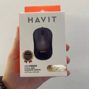 HAVIT HV-MS606 - SOURIS FILAIRE USB - PRÉCISION OPTIQUE - DESIGN ERGONOMIQUE - CONFORTABLE - BLACK