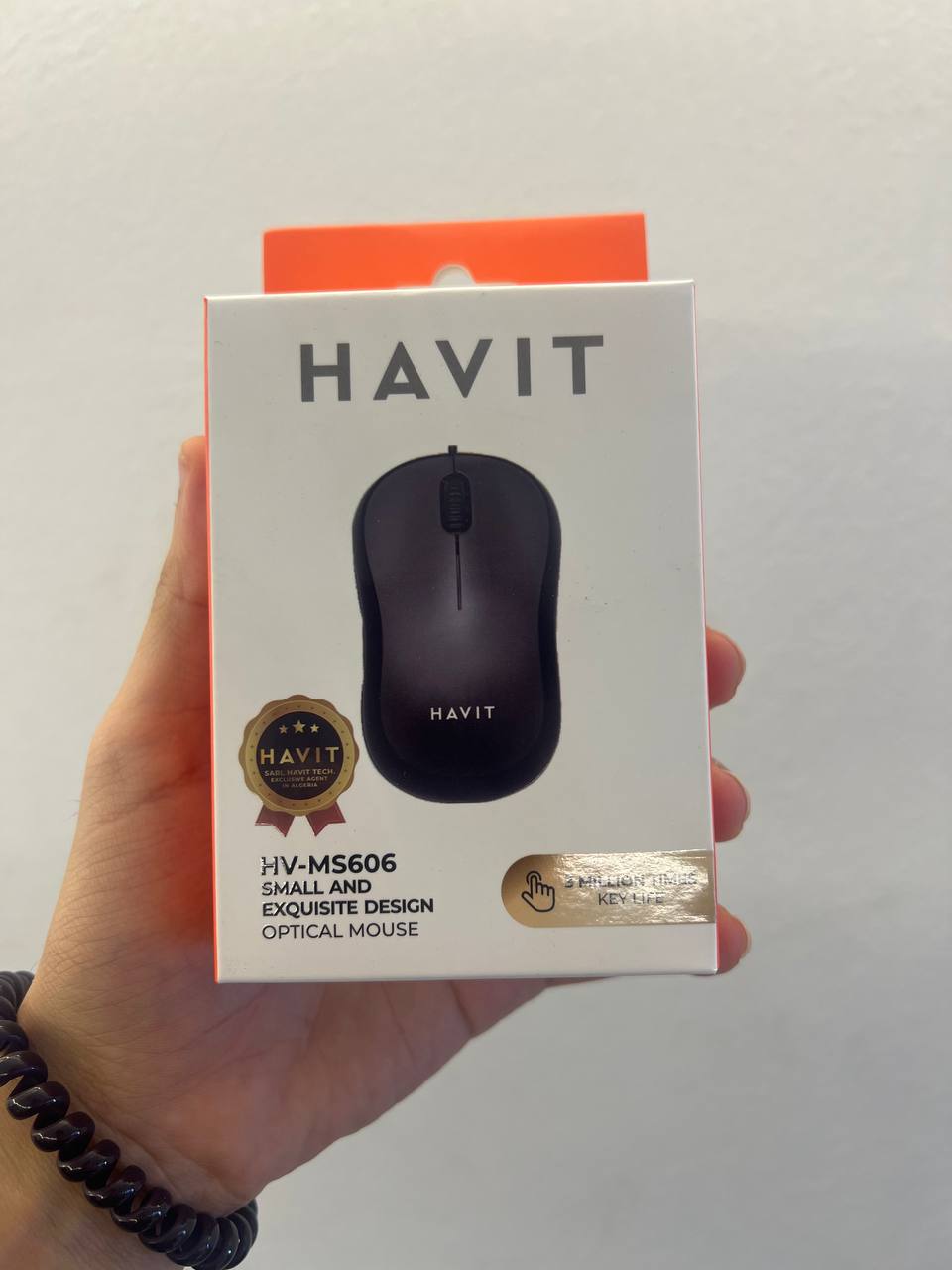 HAVIT HV-MS606 - SOURIS FILAIRE USB - PRÉCISION OPTIQUE - DESIGN ERGONOMIQUE - CONFORTABLE - BLACK