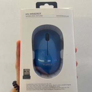 HAVIT HV-MS623GT BLUE - SOURIS SANS FIL - CONNEXION 2.4GHZ - PRÉCISION OPTIQUE - DESIGN ERGONOMIQUE - COMPACTE - BLUE