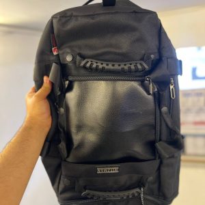 WITZMAN B918 - SAC À DOS DE VOYAGE - GRANDE CAPACITÉ - COMPARTIMENT MULTI-USAGE - DESIGN MODERNE - MATÉRIAUX RÉSISTANTS - BLACK