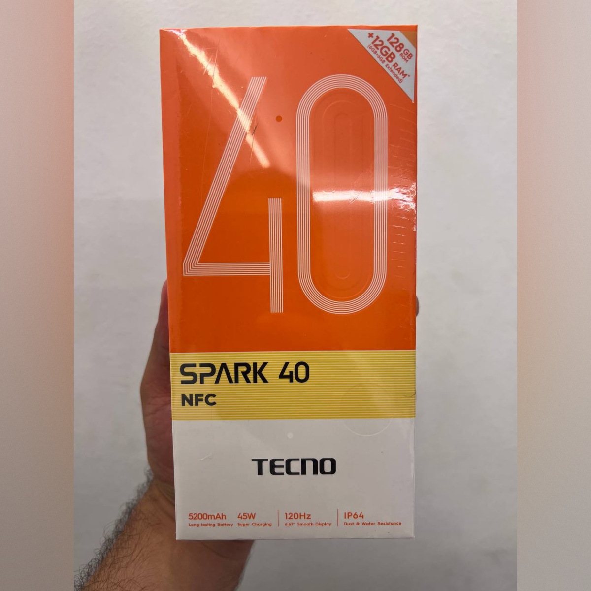 SMARTPHONE TECNO SPARK 40 KM5N - HELIO G81 - DUAL SIM - 6 + 6GB EXTENDED - 128 GO - 6.67" HD+ 120HZ - 50 MP - 5200 MAH - BLACK & GRIS & BLEU SPARK 40 KM5N