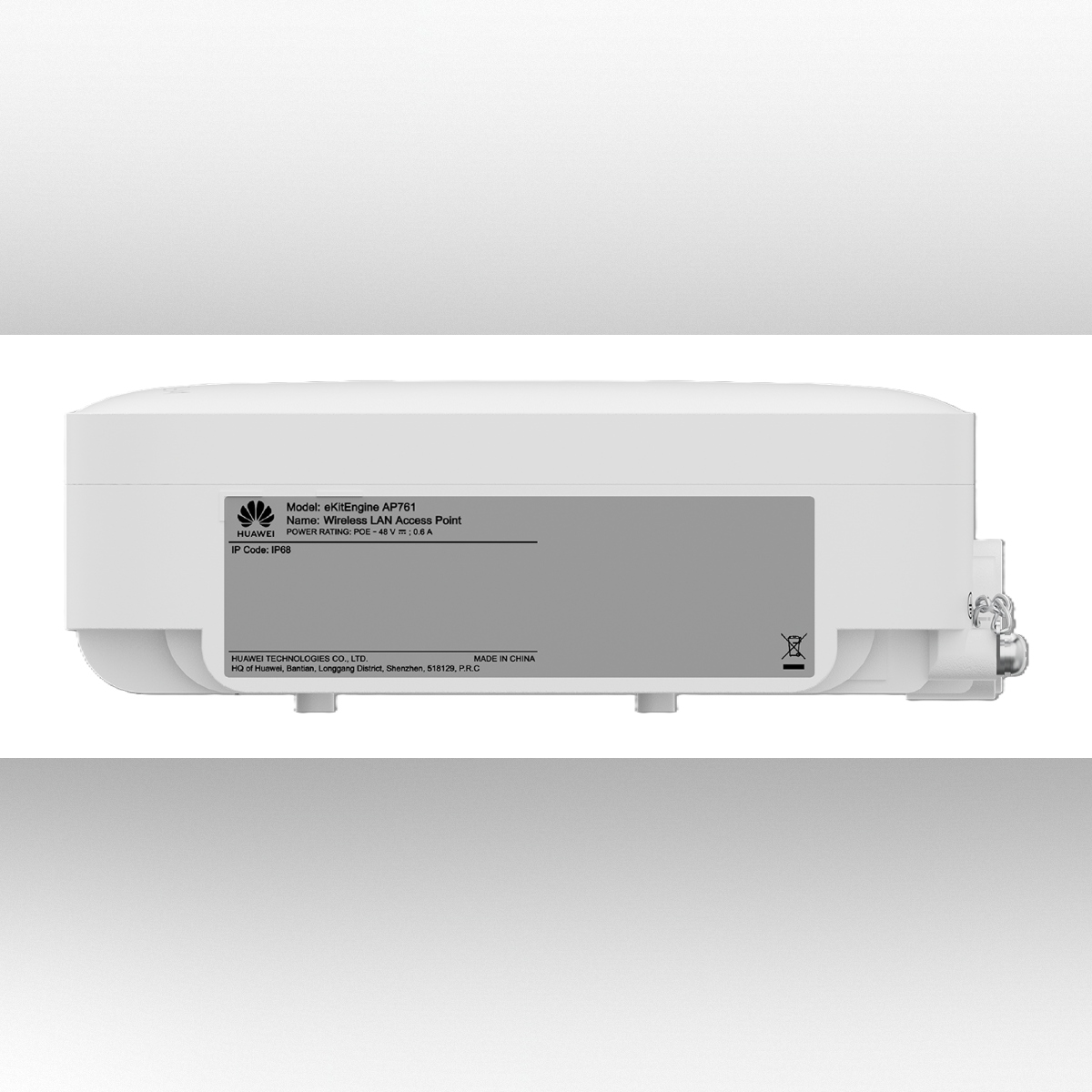 HUAWEI EKIT ENGINE AP761 - POINT D'ACCÈS WI-FI 6 OUTDOOR - DOUBLE BANDE - GIGABIT POE - WHITE - 02355VFB – Image 6