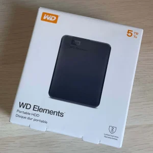 WD ELEMENTS PORTABLE 5TO HDD - DISQUE DUR EXTERNE 2.5" PORTABLE - USB 3.0 - NOIR - BLACK