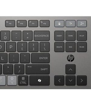 COMBO CLAVIER ET SOURIS SANS FIL RECHARGEABLE HP 725 MULTI-APPAREILS (9T5B0UT)
