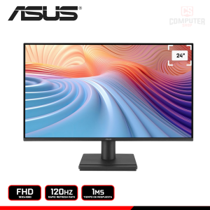 ASUS VA249HG - ÉCRAN 23.8" FULL HD- DALL IPS - 120HZ - 1MS MPRT - ADAPTIVE-SYNC - EYE CARE - HDMI/VGA - BLACK