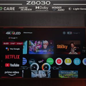 IRIS WALLPAPER TV Z8030 55" - QLED 4K - LIGHT SENSOR - DOLBY VISION - EYE CARE - MATTE SCREEN
