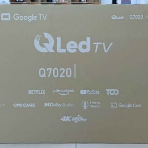 TV IRIS Q7020 60" - GOOGLE TV ANDROID 14 - TV QLED - 4K UHD - ANDROID - EYE CARE - GOOGLE CAST - BLUETOOTH 5.1 - 120HZ - BLACK