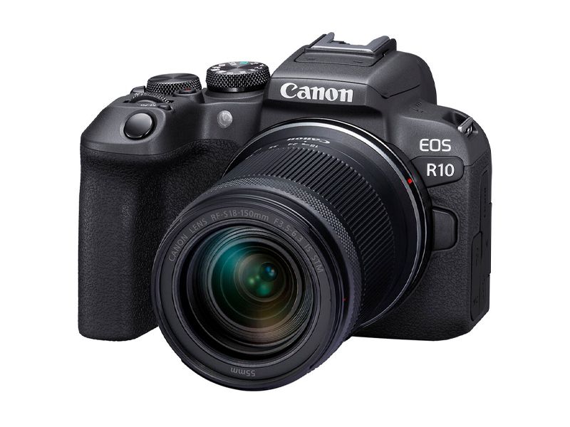 CANON EOS R10 - APPAREIL PHOTO HYBRIDE 4K + OBJECTIF RF-S 18-45mm - F4.5-6.3 IS STM - 24.2 MLPXL - LDC - BLACK