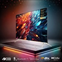 TV IRIS Q7020 65" - GOOGLE TV ANDROID 14 - TV QLED - 4K UHD - ANDROID - EYE CARE - GOOGLE CAST - BLUETOOTH 5.1 - 120HZ - BLACK
